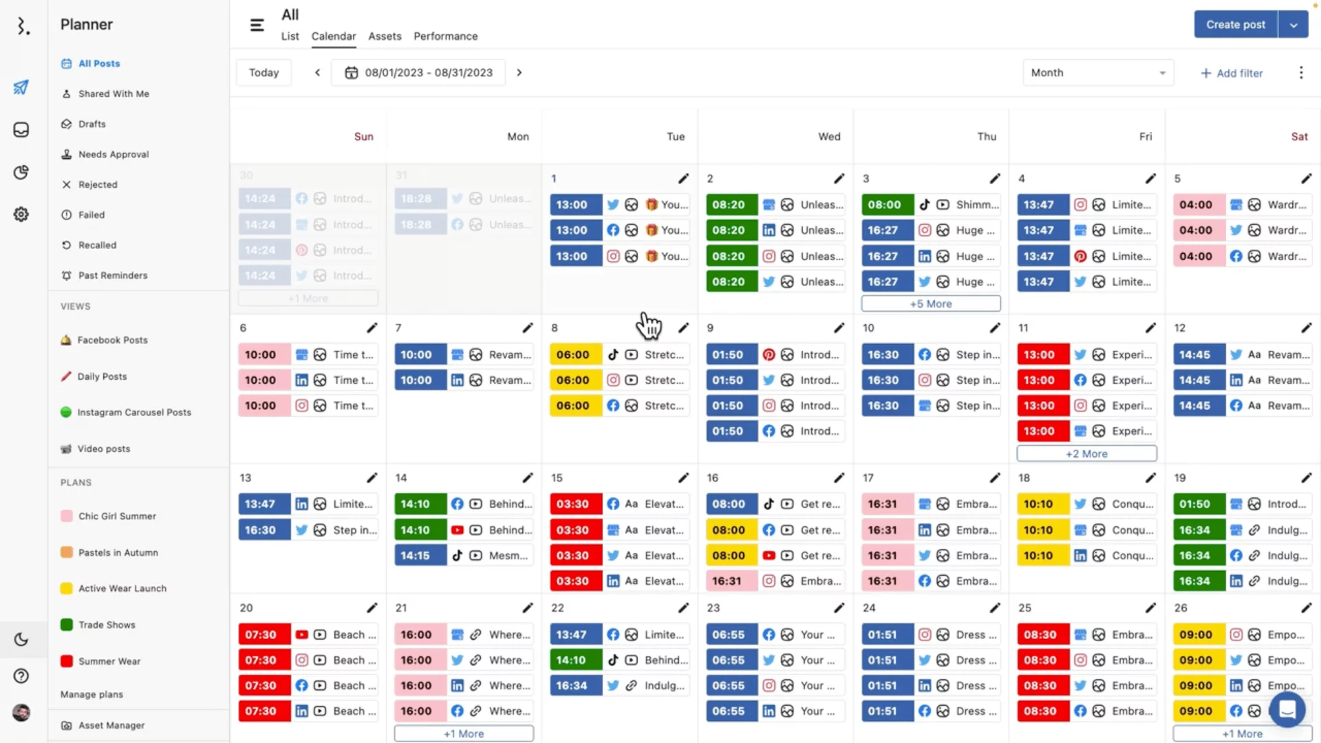 Competitor cluttered dashboard